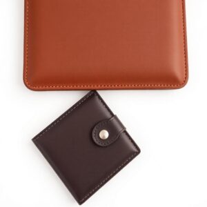 Slim Leather Bi-Fold Wallet